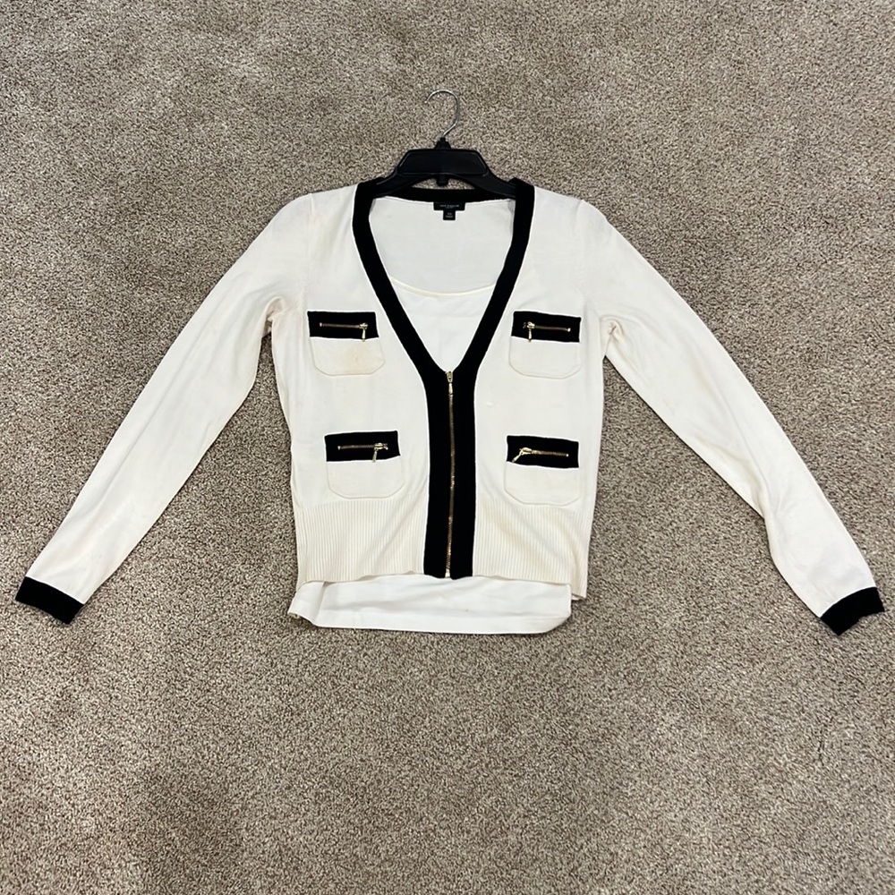 Ann Taylor white sweater
